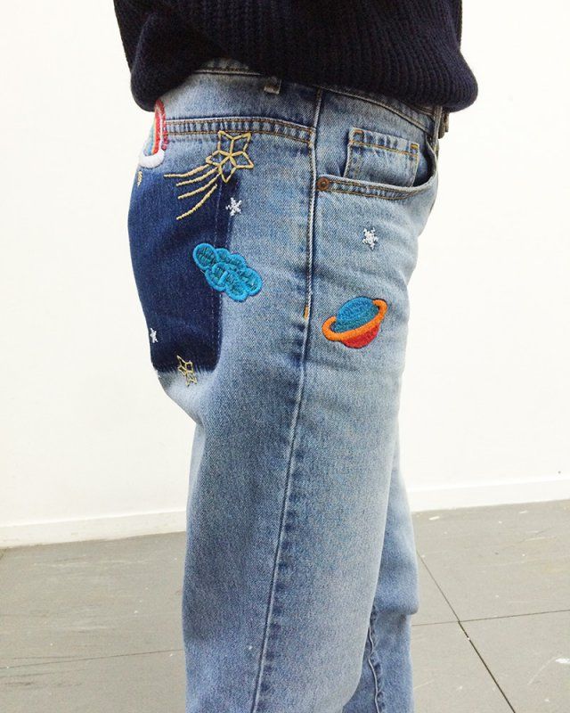 Jean patchwork