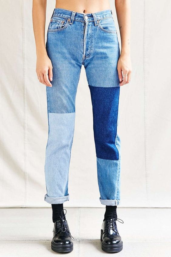 Jean patchwork