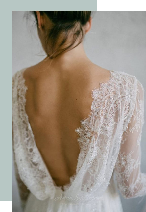 Retoucher sa robe de mariée