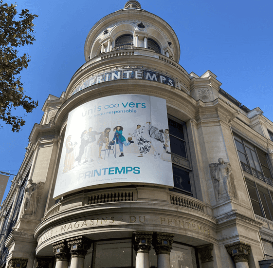 LE PRINTEMPS Haussmann 7ème Ciel - Sept. 2021 / Fév. 2022 -  public