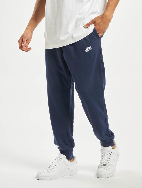 Pantalon de jogging homme avec élastiques aux pieds