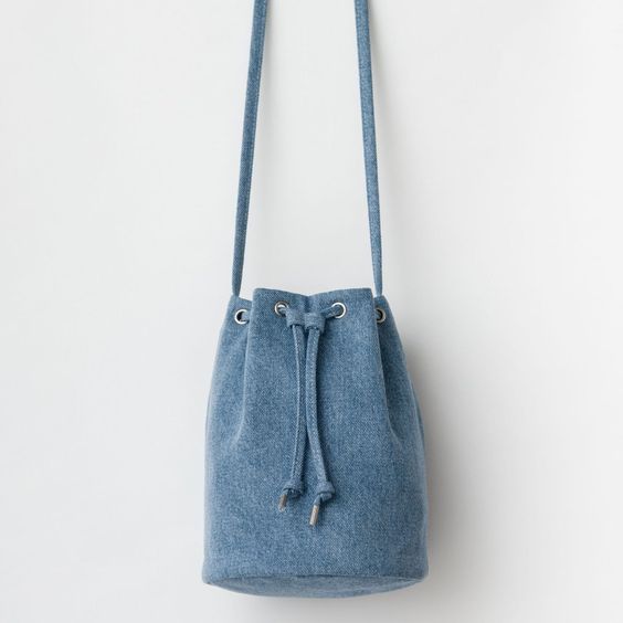 Sac bourse en jean